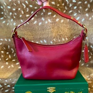 COACH SMALL RED PURSE